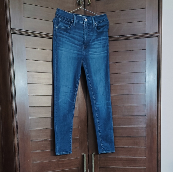 Levi's Denim - LEVI'S Blue Mile high Super skinny Jeans